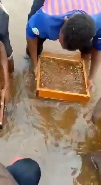 Lavage et concentration de l'or Alluvial